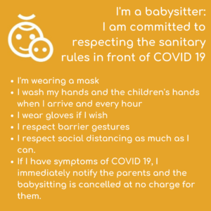 sanitary rules babysitter