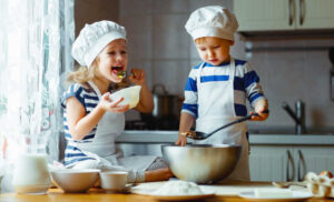 experiencias de los niños en la cocina