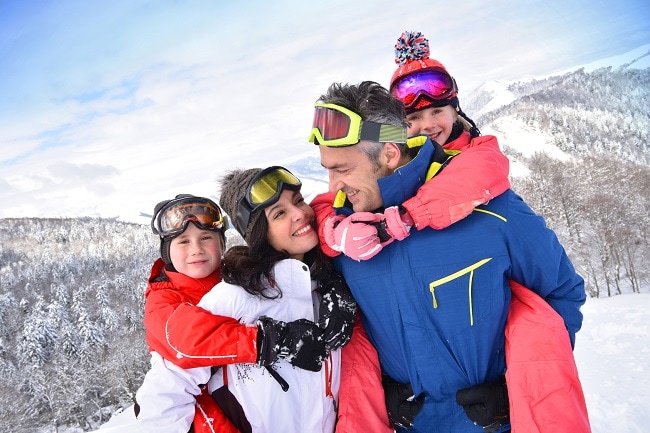 niñera en los alpes franceses