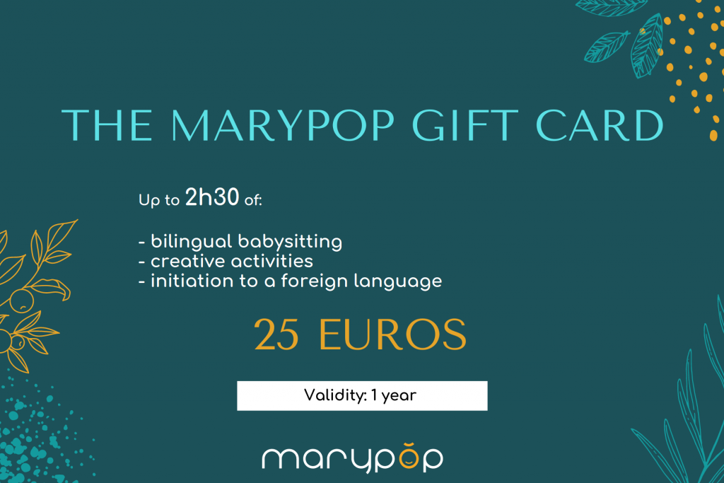 babysitting giftcard